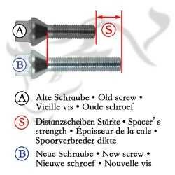 NJT eXstrem Spacer st 20 mm - 5x110 / 5x108, 65,1mm - Alfa/Fiat/Opel/Saab