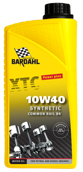 Køb Bardahl Motorolie - XTC 10W/40 Synthetic 1 ltr - Pris 116.10 kr.