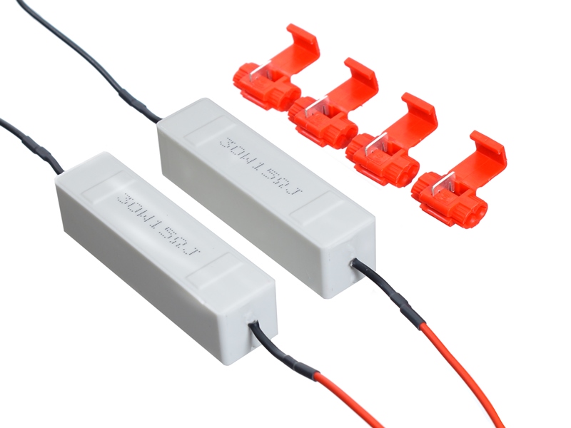 Snyde-modstande 16W/12V – 2 stk.