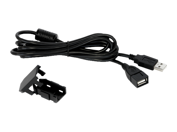 Se Alpine KCE220UB USB forlænger kabel 1,5 meter hos Danskautoudstyr.dk