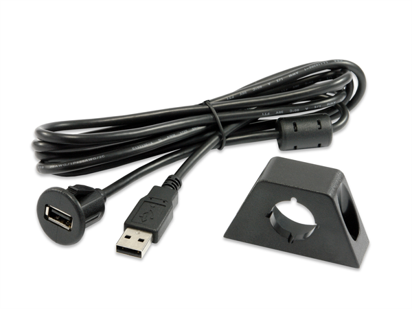 Se Alpine KCEUSB3 USB kabel med beslag 2 meter hos Danskautoudstyr.dk