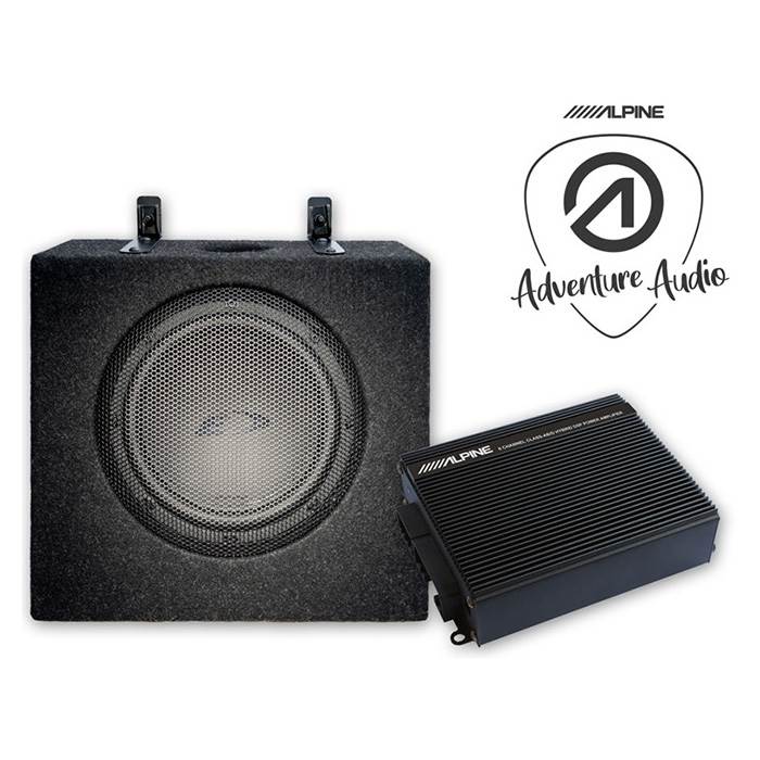 Se Alpine SPCD84AT6 SoundPack til VW T6.1 / T6 - med subwoofer box hos Danskautoudstyr.dk