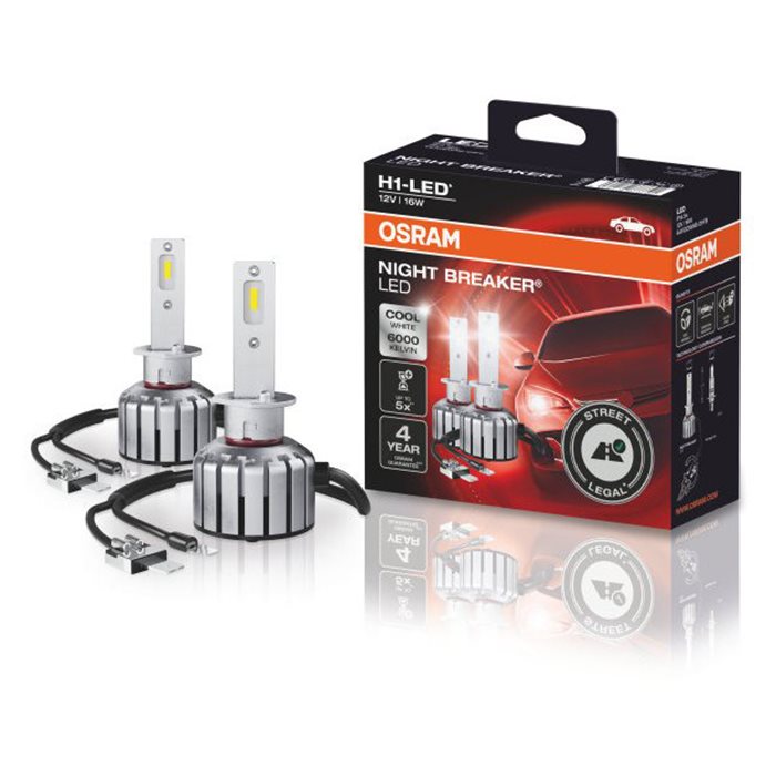 Osram Night Breaker Led 12v Ece Godkendt Stk