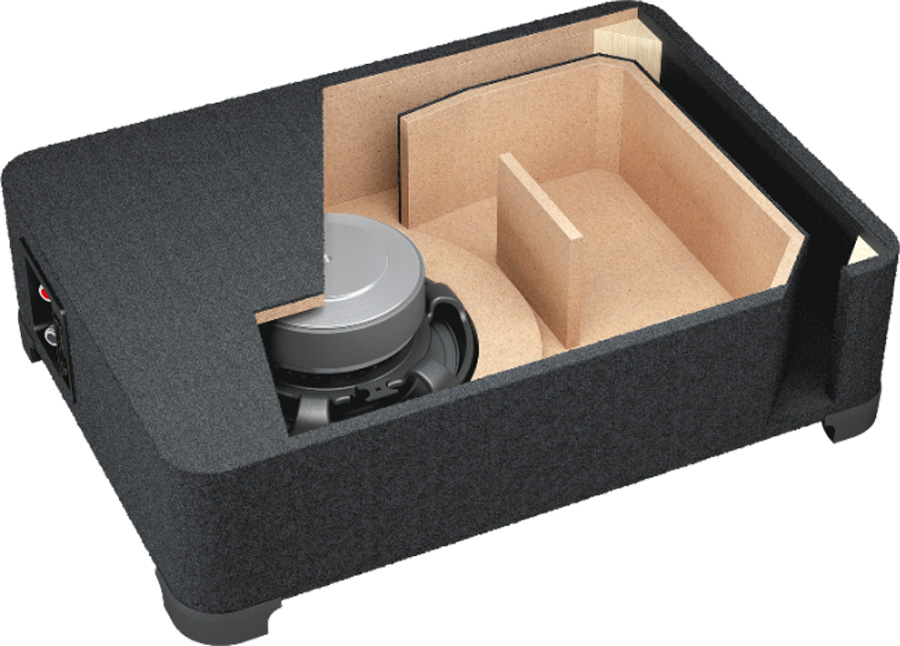 Audison Prima APBX 8 R subwoofer i basreflekskabinet - 8" / 250 W RMS