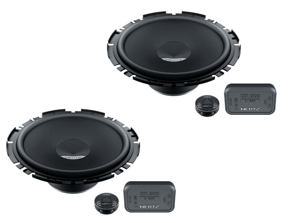 Hertz Dieci DSK170 - 170 mm Slim komponenthøjttalersæt, 160 W Hertz Dieci DSK170 - 170 mm Slim komponenthøjttalersæt, 160 W