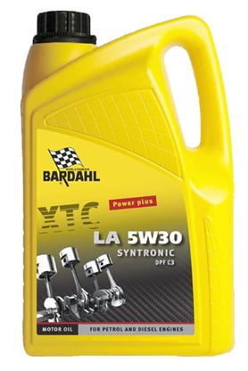Køb Bardahl Motorolie - XTC LA 5W30 Syntronic 5 ltr. - Pris 602.10 kr.