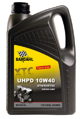 Køb Bardahl Motorolie - 10W40 Dieselube UHPD Synthetic 5 ltr. - Pris 449.10 kr.