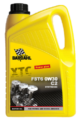 Køb Bardahl Motorolie - XTC FST6 0W30 C2 Syntronic 5 Ltr. - Pris 607.50 kr.