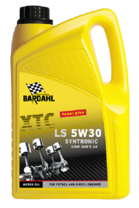 Køb Bardahl Motorolie - XTC LS 5W/30 C4 Synthronic 5 ltr. - Pris 629.10 kr.