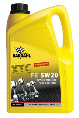 Køb Bardahl Motorolie - XTC FE 5W20 Syntronic 5 ltr. - Pris 561.60 kr.