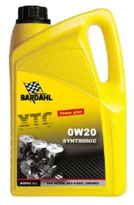 Køb Bardahl Motorolie - XTC 0W20 Syntronic 5 ltr - Pris 561.60 kr.