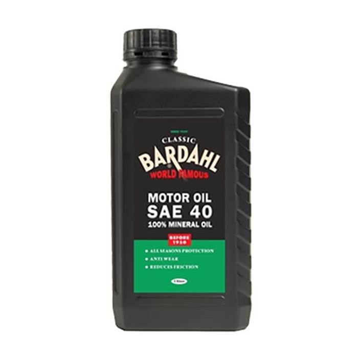 Køb Bardahl Motorolie - Sae40 Singlegrade Classic  1 ltr - Pris 109.00 kr.