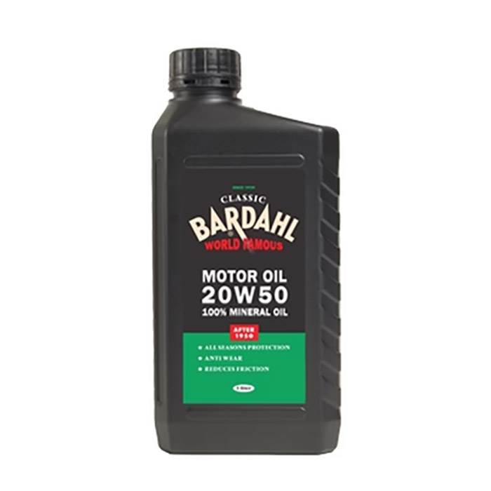 Køb Bardahl Motorolie - Sae 20W50 Classic 1 ltr - Pris 119.00 kr.