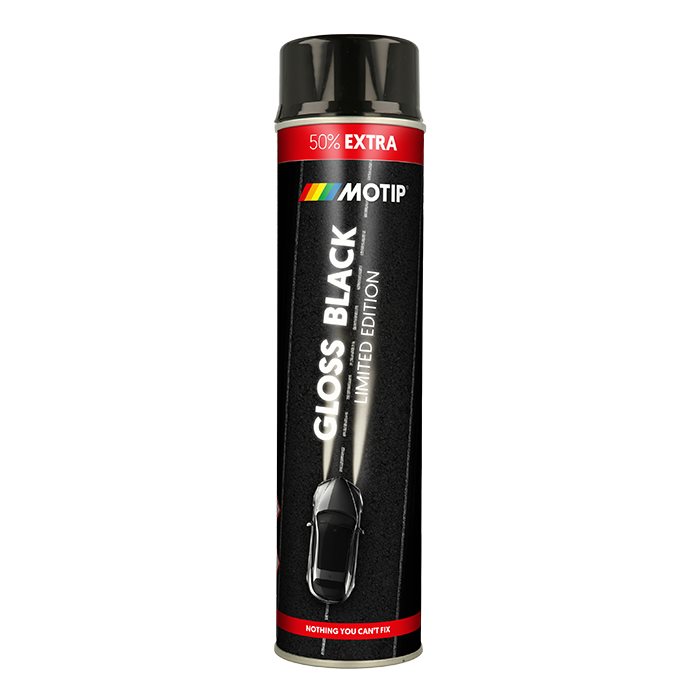 Motip Universallak Limited Sort Højglans – 600 ml.