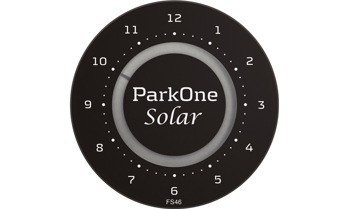 ParkOne Solar elektronisk P-skive