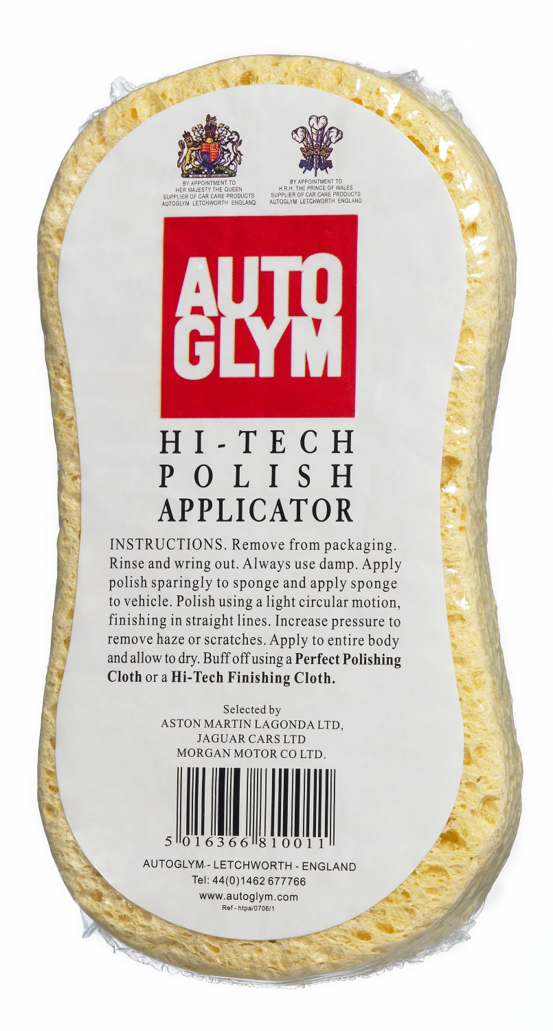 Køb Autoglym Påføringssvamp - Hi-Tech Polish Applicator - Pris 39.00 kr.