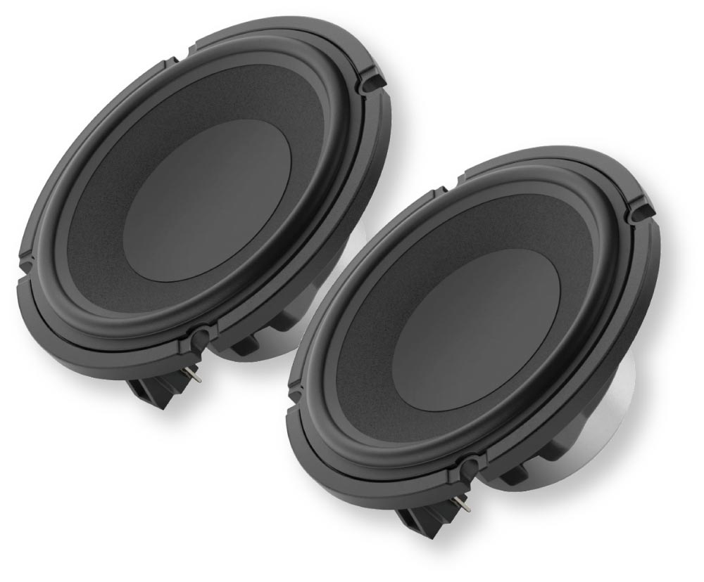 Audison Voce II AV3.0II - 70 mm High-End mellemtoner inkl. grill