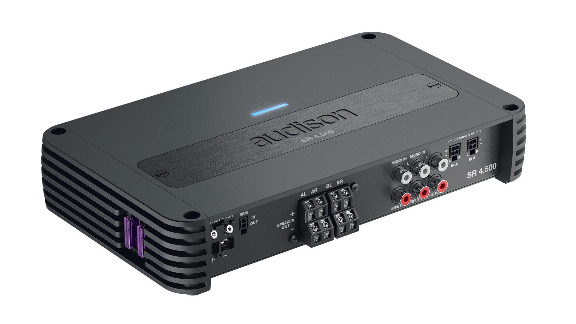 Audison SR4.500  4-kanals forstærker, 4 Ã 220 W