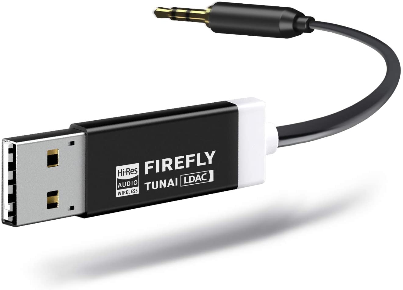 Firefly LDAC Bluetooth modtager, sort