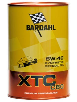 Køb Bardahl Motorolie XTC C60 5W-40 - Pris 184.50 kr.