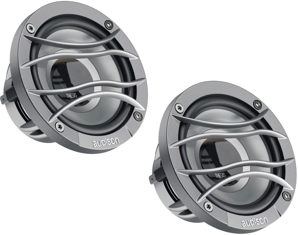 Audison Thesis TH3.0II Voce 70 mm High-End mellemtoner inkl. grill