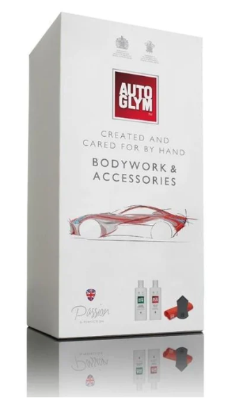 Køb Autoglym Gavesæt polering - Bodywork & Accessories - med 4 produkter - Pris 254.00 kr.