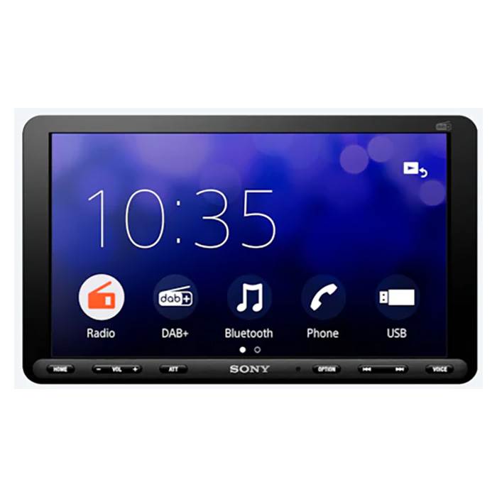 Sony XAV-AX8150 1 DIN bilradio med Appel carplay, 9