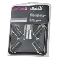 Mcgard 24214SU lsemtrik m14x1.5 kegle - 4 stk., Sort