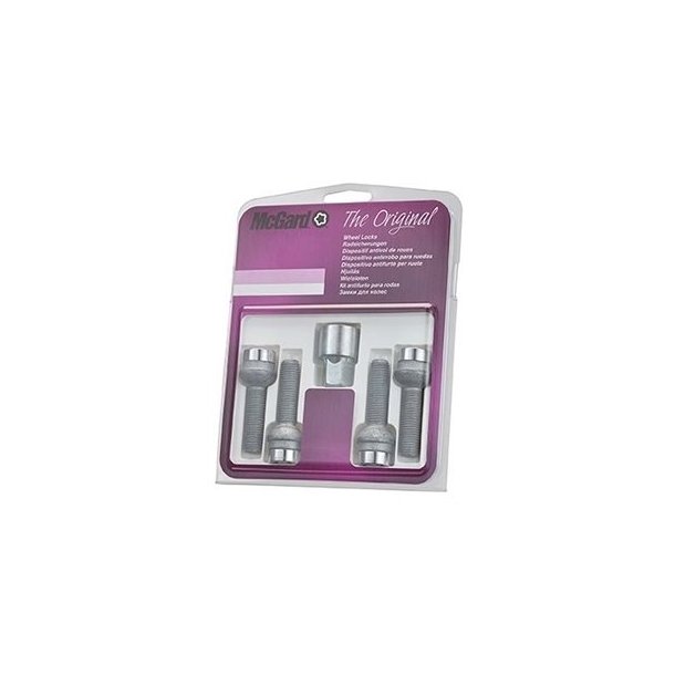 McGard 28042SU l�sem�trik M14 x 1,5 kugle - 4 stk.