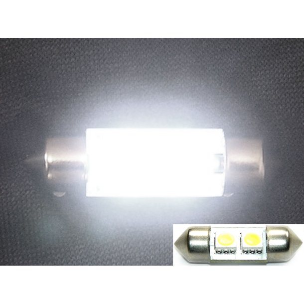 Pinolpre Flux 12V 30mm 2 x S - Xenon hvid - 1 stk.