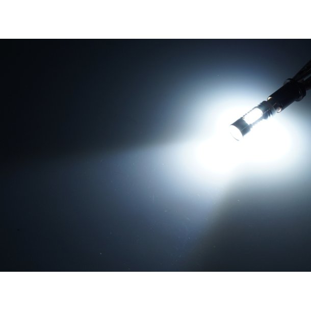 LED pre 50W CREE LED 10-30V - BAY9S H21W Canbus - Xenon hvid 6000K