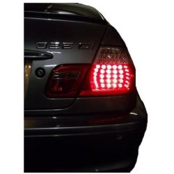 LED baglygter s�t i facelift design til BMW 3-serie E46 Coup� (ikke M3) � r�d/hvid