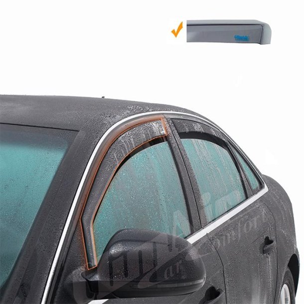 Climair Vindafvisere til Opel Grandland X (A18) 2017-, 2 stk.