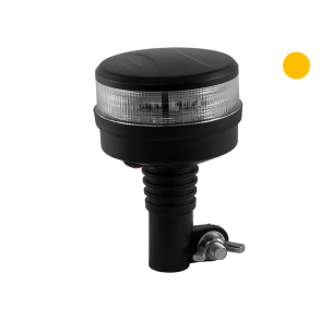 LED advarselsblink m/klar glas. 12 & 24V/27W