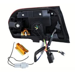 LED baglygter med dynamisk OLED/LED blink, r�d til BMW F30 / F35, 3 serie, Sedan, 2011-2019