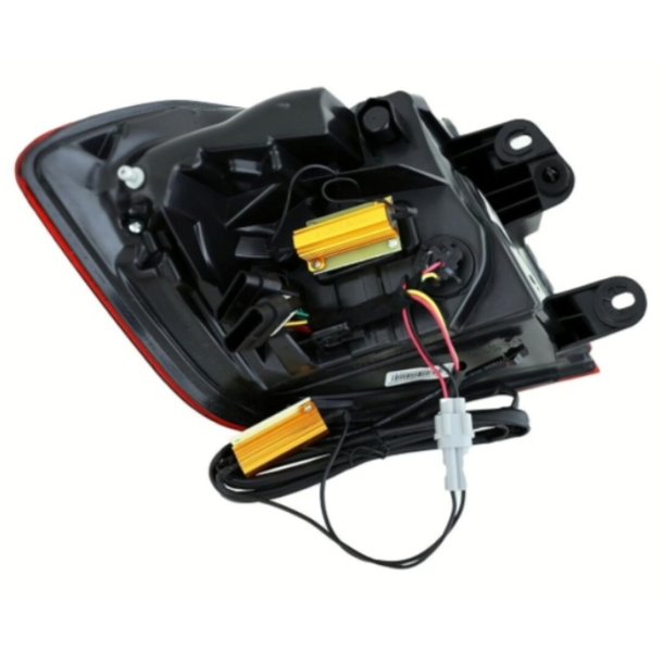 LED baglygter med dynamisk OLED/LED blink, r�d til BMW F30 / F35, 3 serie, Sedan, 2011-2019