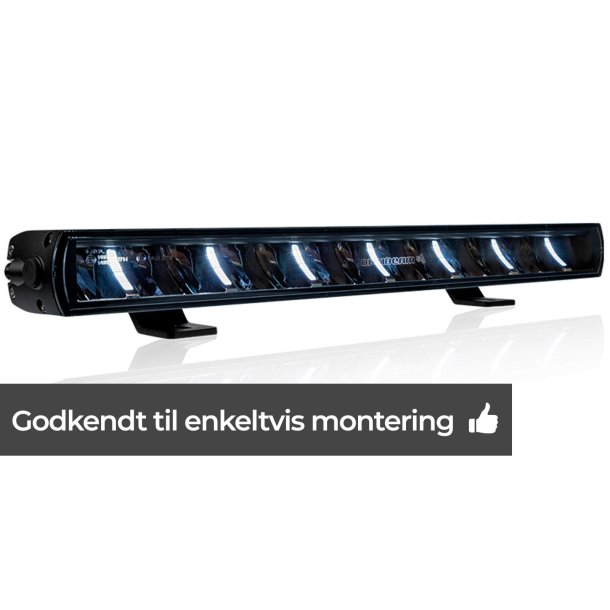 OPTIBEAM Super Captain One 600 Double Ref. - 534 mm LED fjernlysbar