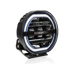 W-LIGHT Fury 7" LED fjernlyslampe - combi m. advarselslys