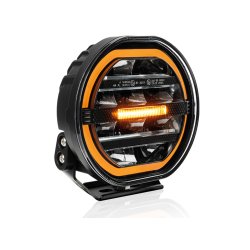 W-LIGHT Fury 7" LED fjernlyslampe - combi m. advarselslys