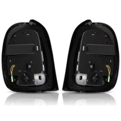 LED baglygter s�t med dynamiske blink (Union Jack) r�d/klar til Mini Cooper F55, F56 og F57