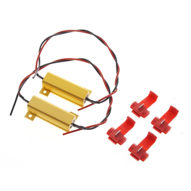 Snyde-modstande 21W/12V - 2 stk.