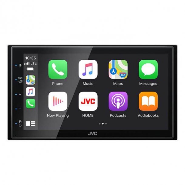 JVC autoradio KW-M565DBT 2 DIN App Radio / Carplay &amp; Android DAB+