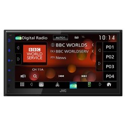 JVC KW-M695DBW Appradio Apple Carplay og Android Auto
