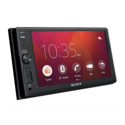Sony XAV-AX1000 2 DIN bilradio med Appel Carplay/Turner/aux/USB 3 pre-out, 4x55 w