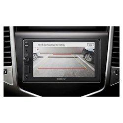 Sony XAV-AX1000 2 DIN bilradio med Appel Carplay/Turner/aux/USB 3 pre-out, 4x55 w