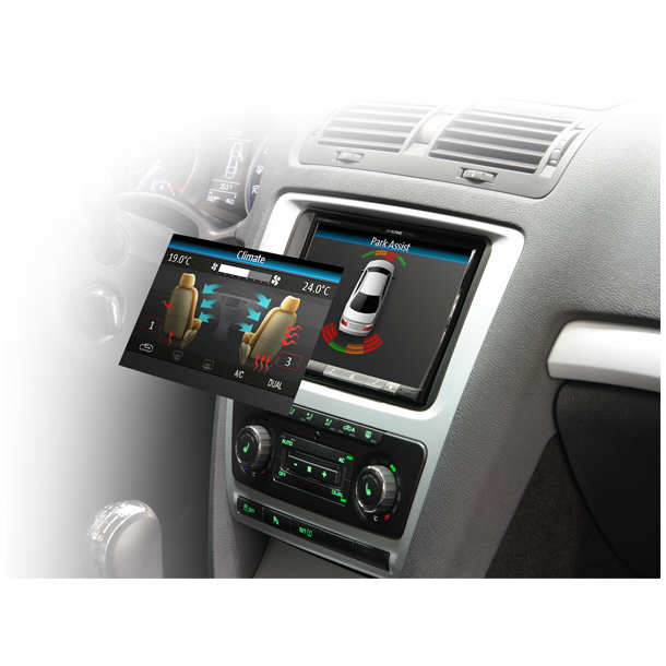 Alpine APFV100VW CAN til video (Klima styring) for VW, Seat og Skoda