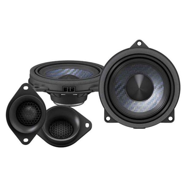 Alpine DP245CB 4,5" Hi-Res 2-vejs komponent hjtaler til BMW