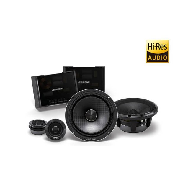 Alpine Status HDZ-65C 6,5" komponent Hjttalerst - 2-vejs