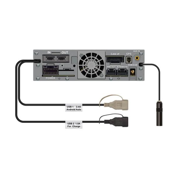 Alpine ILX-705DM trdls Appel Carplay 2-DIN 7"