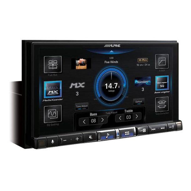 Alpine ILX-705D trdls Appel Carplay 2-DIN 7"